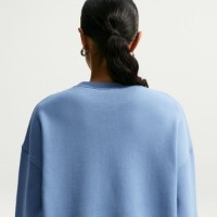 Женская толстовка Nike Studio Fleece Medium Weight Blue/Sail, s.XL фото №5 — интернет-магазин Desire.md