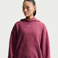 Женская толстовка Nike Studio Fleece Medium Weight Pink Smoke/Sail, s.XL фото №5 — интернет-магазин Desire.md