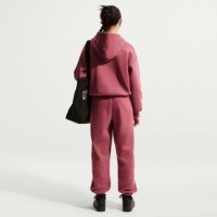 Hanorac pentru copii Nike Sportswear Studio Fleece Pink Smoke/White, s.XL imaginea #4 — magazin online Desire.md