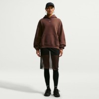 Hanorac damă Nike Studio Fleece Medium Weight Cacao Wow/Sail, s.XS imaginea #3 — magazin online Desire.md