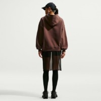 Hanorac damă Nike Studio Fleece Medium Weight Cacao Wow/Sail, s.XS imaginea #4 — magazin online Desire.md