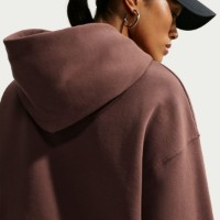 Hanorac damă Nike Studio Fleece Medium Weight Cacao Wow/Sail, s.XS imaginea #7 — magazin online Desire.md