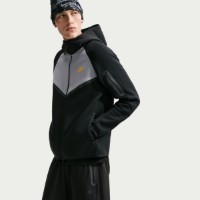 Hanorac pentru bărbați Nike Tech Fleece Windrunner Wolf Grey/Mint Foam/Black, s.S imaginea #2 — magazin online Desire.md