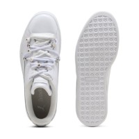Ghete pentru dame Puma Suede Bloom Patent Puma White/Feather Gray, s.38 imaginea #4 — magazin online Desire.md