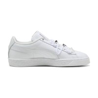 Ghete pentru dame Puma Suede Bloom Patent Puma White/Feather Gray, s.40 imaginea #3 — magazin online Desire.md