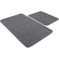Covoraș de baie Trendy Bambi Cotton 2pcs Grey (GTR008833) imaginea #4 — magazin online Desire.md
