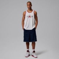 Maiou bărbătesc Nike Jordan Brooklyn White/Gym Red, s.XXL imaginea #3 — magazin online Desire.md