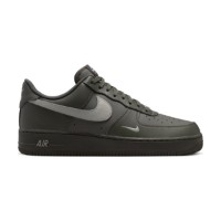 Ghete pentru bărbați Nike Air Force 1 07 Newsprint/College Grey, s.42 imaginea #3 — magazin online Desire.md