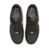 Ghete pentru bărbați Nike Air Force 1 07 Newsprint/College Grey, s.42 imaginea #4 — magazin online Desire.md