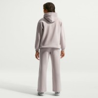 Pantaloni spotivi pentru copii Nike G Sportswear Studio Fleece Moon Particle/White, s.S imaginea #3 — magazin online Desire.md