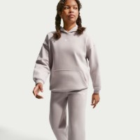 Pantaloni spotivi pentru copii Nike G Sportswear Studio Fleece Moon Particle/White, s.S imaginea #4 — magazin online Desire.md