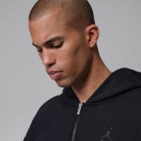 Hanorac pentru bărbați Nike M Jordan Brooklyn Fleece Black/Dark Smoke Grey, s.S imaginea #4 — magazin online Desire.md