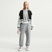 Женские спортивные штаны Nike Studio Fleece Heavyweight Dark Grey Heather/Sail, s.XS фото №3 — интернет-магазин Desire.md