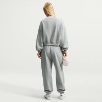Женские спортивные штаны Nike Studio Fleece Heavyweight Dark Grey Heather/Sail, s.S фото №4 — интернет-магазин Desire.md