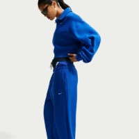 Pantaloni spotivi de dame Nike Studio Fleece Heavyweight Old Royal/Sail, s.M imaginea #2 — magazin online Desire.md