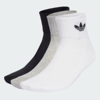 Сiorapi pentru dame Adidas 1/4  3P White/Medium Grey Heather/Black, s.M