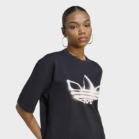 Tricou de dame Adidas Trefoil Black, s.S imaginea #4 — magazin online Desire.md