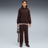Hanorac damă Puma Ess Tape Relaxed Fleece Youth Chocolate Fondue, s.128 imaginea #3 — magazin online Desire.md