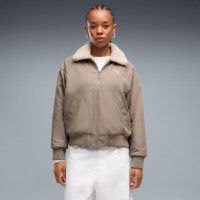 Geacă pentru dame Puma Reversible Blouson High Loft Lining W Mouse Gray, s.XS