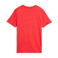 Tricou pentru copii Puma TAD Ess Heather Ultra Red Heather, s.176 imaginea #5 — magazin online Desire.md