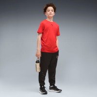 Tricou pentru copii Puma TAD Ess Heather Ultra Red Heather, s.140 imaginea #3 — magazin online Desire.md