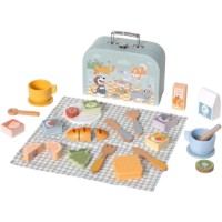 Seturi de veselă pentru joc Tooky Toy Picnic Basket Set (TP523)