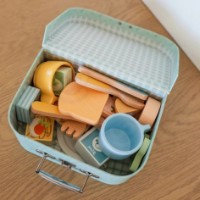 Seturi de veselă pentru joc Tooky Toy Picnic Basket Set (TP523) imaginea #2 — magazin online Desire.md
