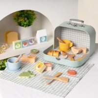 Seturi de veselă pentru joc Tooky Toy Picnic Basket Set (TP523) imaginea #5 — magazin online Desire.md