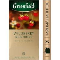Чай Greenfield Wildberry Rooibos 25pcs фото №3 — интернет-магазин Desire.md