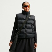 Женская жилетка Nike Sportswear Therma-FIT Black/Sail, s.S