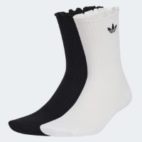 Сiorapi pentru dame Adidas Ruffle Cr S 2P Black/White, s.S