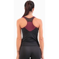 Женская майка Givova Black/Burgundy, s.S (FIT06-1016) фото №3 — интернет-магазин Desire.md
