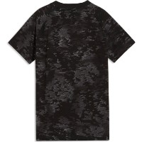 Tricou pentru copii Puma Sport Camo Puma Black, s.128 imaginea #2 — magazin online Desire.md