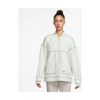 Geacă pentru dame Nike Sportswear Oversized Graphic Cargo Summit White/Black, s.M