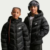 Geacă pentru copii Nike Sportswear All Day Play Black/White, s.S imaginea #4 — magazin online Desire.md