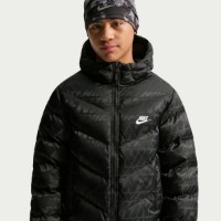 Geacă pentru copii Nike Sportswear All Day Play Black/White, s.S imaginea #8 — magazin online Desire.md