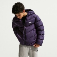 Geacă pentru copii Nike Sportswear All Day Play Therma-FIT Purple Dynasty/White, s.XL