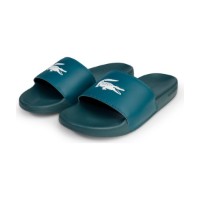 Шлёпанцы мужские Lacoste Serve Slide 0.0 126 1 CMA Green/White, s.42