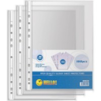 File protectie pentru documente Hello A4 Glossy 100pcs (H3101)