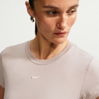 Tricou de dame Nike Sportswear Chill Knit Cream II/Sail, s.XL imaginea #7 — magazin online Desire.md