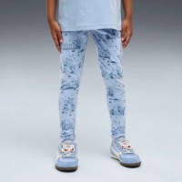 Jambiere pentru copii Puma x Dora The Explorer Printed Chambray Blue, s.104 imaginea #3 — magazin online Desire.md