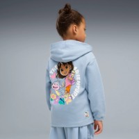 Hanorac pentru copii Puma X Dora The Explorer Relaxed Chambray Blue, s.110 imaginea #4 — magazin online Desire.md