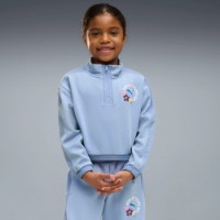 Hanorac pentru copii Puma x Dora The Explorer T7 Relaxed Half-Zip Chambray Blue, s.110 imaginea #3 — magazin online Desire.md