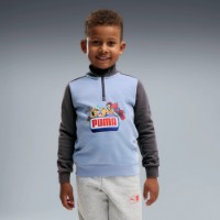 Hanorac pentru copii Puma x Transformers Graphic Half-Zip Light Gray Heather, s.110 imaginea #3 — magazin online Desire.md