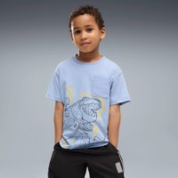 Tricou pentru copii Puma x Transformers Relaxed Graphic Chambray Blue, s.116 imaginea #3 — magazin online Desire.md