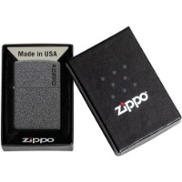 Зажигалка Zippo 211ZL 211 Classic Iron Stone Zippo Logo фото №5 — интернет-магазин Desire.md