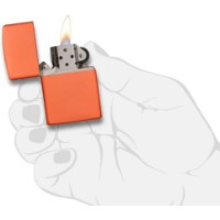 Зажигалка Zippo 231 Regular Orange Matte фото №6 — интернет-магазин Desire.md