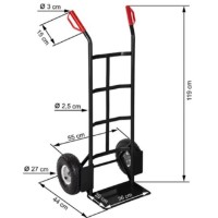 Carucior cu platforma Xenos WorkPro 200 imaginea #3 — magazin online Desire.md