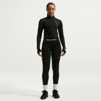Женская толстовка Nike W Pro Seamless Dri-FIT Black/Summit White, s.S фото №3 — интернет-магазин Desire.md