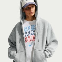Женская толстовка Nike W Studio Fleece Heavyweight Dark Grey Heather/Sail, s.XL фото №2 — интернет-магазин Desire.md